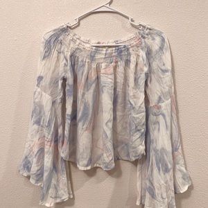 🌻4 for $25🌻 NWOT Hollister Flowy Sleeved Blouse